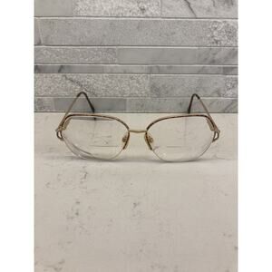 Lens Crafter Eyeglasses 135 Lauren Michaels Tortoise FRAMES ONLY Made In Italy
